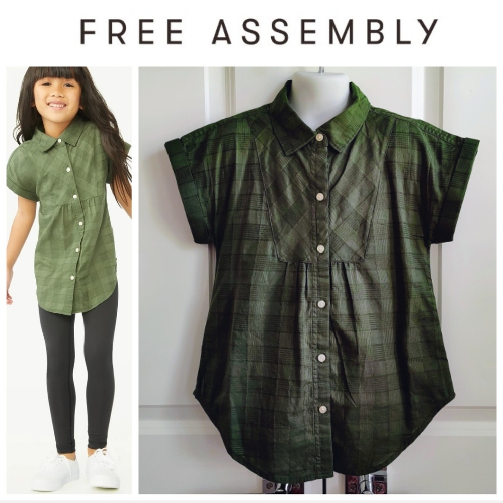 Free Assembly Button Down Tunic